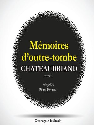 cover image of Châteaubriand et son temps--Extrait des mémoires d'Outre-Tombe